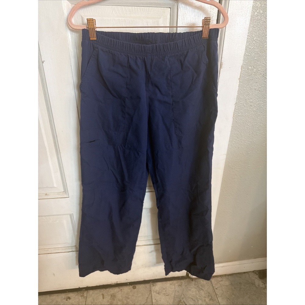 Scrubstar Women Dark Indigo Size M Petite